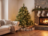 Christabelle 2.3m 7.5ft Christmas Tree with LED Lights Carolina Pine 112_NATCP75