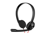 Dual-Edge USB-C Wired Headset with Clear Mic Lightweight Office Headset for PC/Mac V1263-JX-6322