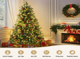 Jingle Jollys Christmas Tree 1.5m 160 LED Xmas Tree Party Decorations 355 Tips XM-TR-WELL-5FT-LED