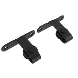 Mini Black Sliding Barn Door Hardware Roller Set Barn Door Lift Rail Accessories for Cabinet V1294-YM0901-3114230086611