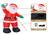 Jingle Jollys Christmas Inflatable Santa 3M Illuminated Decorations XMAS-INF-SMILSAN-10FT