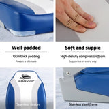 Seamanship 2X Folding Boat Seats Marine Seat Swivel High Back 12cm Padding Blue BS-86211-WB