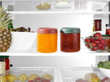 4 Pack Overnight Oats Jars with Lids, Glass Yogurt Cups Food Storage Containers for Salad Snacks V1237-ZY-924-169