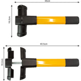 Universal Vehicle Security Steering Wheel Lock Car Anti-Theft Anti-Theft Security Protection V1188-MS-227-1558