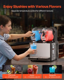 3Lx2 Tank Commercial Slushy Machine Margarita Smoothie Frozen Drink Maker V952-SYXRJX23LSGDCIND4V3