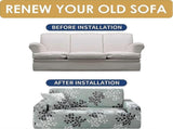 3 Seater Stretch Sofa Cover with Armrests Universal Fit 190-230cm V1263-JX-3533