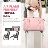 Travel Duffle Bag with Trolley Sleeve, Weekender Overnight and Gym Bag for Carry On Travel, Hospital V1189-LC-AMZ-00113