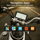 Laser 6-inch Wireless Motorbike CarPlay Android Auto V1031-NAVC-MBCP-243