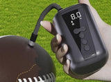 Electric Ball Pump with LCD Display Preset Pressure for Basketball Soccer V1308-DSZKI-34