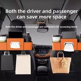 3-in-1 Car Backseat Organizer, Multifunctional Car Seat Back Storage Box with Spill-Proof Cup V1366-AZ2-W-11445