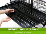 Bird Cage Parrot Aviary MELODY 137cm V274-PET-421A-137