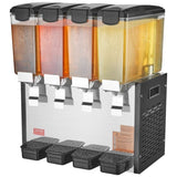 VEVOR Commercial Beverage Dispenser 10L x 4 Tanks Cold Juice Ice Drink Dispenser V952-SYYLJJBSJXS1VGEIJV3