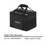 Black storage box, home storage, garden storage, portable storage box, durable storage container, V1106-127-77172