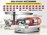 Electric Meat Grinder Machine Electric Meat Mincer 661 Lbs/Hour 1100W V952-SYTMDDJRJSYSP65ZTV3