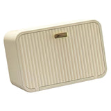 Tissue Box Cover Wall Mounted 2 in 1 Waterproof Tissue Holder Dispenser Box Cover for Bathroom Milky V1294-YM0706-3112230049612
