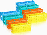 8 Pcs Test Tube Rack 4 Way 0.5ml/ 1.5ml/ 10ml/ 15ml/ 50ml Interlocking Multi PCR Tube Rack Stand V1258-DP02-C-2272