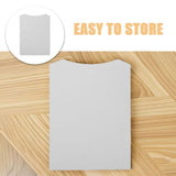 50Pcs Lightweight White Clothing Folding Boards for T Shirt and Shirt Storage V1370-AZ4-08805