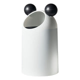 Trash Can Slanted Lidless Plastic Large Capacity Creative Garbage Container for Office Kitchen V1294-YM0901-3117230443511
