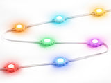 Jingle Jollys 30M Christmas Permanent Outdoor Lights Smart Eaves String App Control Decoration 72LED XMAS-ST72-30M-RGB