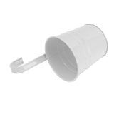 10Pcs Hanging Flower Pots with Removable Hooks Outdoor Indoor Plants Metal Buckets Wall Fence Home V1294-YM0901-3111240243112