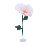Electric Silk Flower Simulation Openable Artificial Large Peony Decor Prop with LED Light for V1294-YM0901-3115240037611