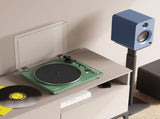 Kanto OBI3 Turntable with Bluetooth 5.3, Preamp, and Pitch Control - Matte Green V398-KO-OBI3VMN-I
