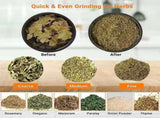 Mini Automatic Herb Grinder Spice Grinder USB Rechargeable-ST1 V1263-JX-7393
