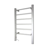 Pronti Heated Towel Rack Electric Bathroom Towel Rails Warmer 100W - Silver PTR-EVA-100-SL