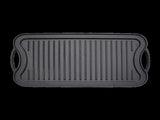 Toque 50.5cm Reversible Cast Iron Griddle Pan Non-Stick KT1020-AU