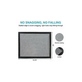 3 Pack Reusable Fibreglass Grill Mats with Non-Stick PTFE Coating for Gas, Charcoal Grills and V1189-LC-HW-00405