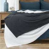 Algodon Sophie Cotton Waffle Blanket Queen 245x240cm White V442-INT-BLANKET-SOPHIEWAFFLE-WHITE-QS