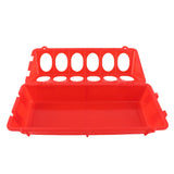 10 Set Flip Top Chick Feeder Waterer Plastic Quail Small Poultry Feeding Tray 12 Trough Dish V1294-YM0901-3111240273311