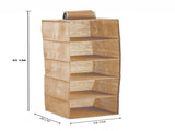 3 Pack 5-Tier Shelf Hanging Closet Organizer and Storage for Clothes V178-36050