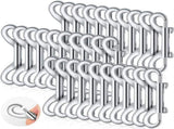 30 Pcs Double Ended Bolt Snaps Heavy Duty Metal Clips for Scuba Diving Farm Gates and Pet Harnesses V1189-LC-RY-00097