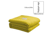 59x39" 100% Cottons Blanket, Soft and Breathable Bed Blanket, Multi-functional Bed Blanket for All V1189-WXFWAL-20260319-00937