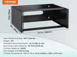 6U Wall Mount Network Rack, 14 in/355.6 mm Depth, 50 lbs/22.68 kg Max Weight Capacity Wall Mount V952-WLJJ6U14YC007I4RXV0