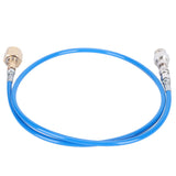 CGA320//TR21-4 Soda Hose Adapter 50in CO2 Gas Cylinder Refilling Connector Accessory Blue V1294-YM0901-3113210023711