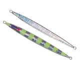 Finesse Lumo Fastdrop Jig, 250gm, Silver Stripe, Qty 2 V658-93MC000683014