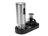 Electric Wine Opener Set Automatic Bottle Opener Tool Rechargeable with Foil Cutter Wine Aerator V1294-YM0901-3118250023511