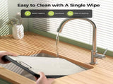 Dual-Sided Kitchen Cutting Boards with Titanium-Look & Textured PP Surfaces, Juice Groove, Grinding V1107-CS-THJZB