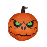 3.9FT Halloween Inflatable Pumpkin LEDs Blow Up Green-eyed Pumpkin Inflatables Outdoor Decorations V1294-YM0901-L6891US