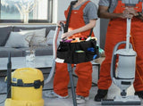 Cleaning Caddy Bag with Shoulder and Waist Straps Large Cleaning Supply Tote Bag for Cleaners V1370-AZ4-00199