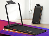 Everfit 3 in 1 Walking Pad Treadmill 12% Incline Foldable Under Desk Treadmills for Home Gym With TMILL-380H-2INC-L-BK