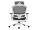 Elena High Back Fabric Seat Ergonomic Office Chair In Grey V369-A8616-R-GREY