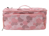 Knitting Bag Pink Oxford Cloth DIY Multifunctional Portable Crochet Holder Bag with Dividers for V1294-YM0706-3117230171111
