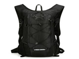 Black Large-Capacity Storage Backpack, featuring a main compartment with multiple organized pockets V1102-SJBB002