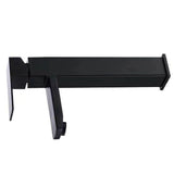 Black Bathroom Faucet Stainless Steel Modern Waterfall Sink Faucet For Home Hotel 2 Hoses V1294-YM0703-3112230013911