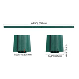 Bottom Locking Privacy Slats, Double-Wall Vertical Bottom-Locking Slats with Wings for Chain-Link V952-SBDYYSBTSBDYG4UFTV0