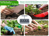 Manual 4-Cell Soil Block Maker for Seed Starting, Garden Planting, Transplanting, and Root-Safe V1341-ZY-XTE965N5-C