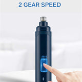 Pet Nail Grinder Dog Cat Electric Trimmer 2 Speed Rechargeable Claw Filer N10 V238-SUPDZ-33161726820432